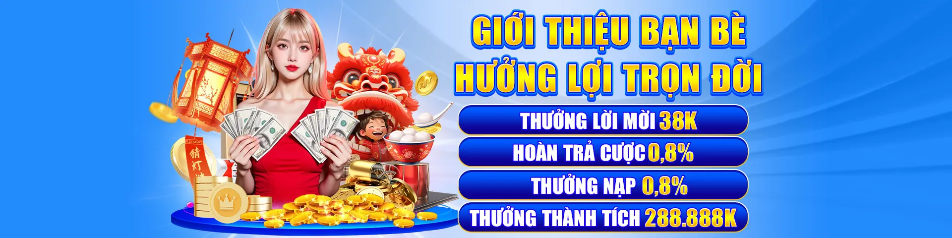 Hình ảnh sang trọng của chương trình VIP U888